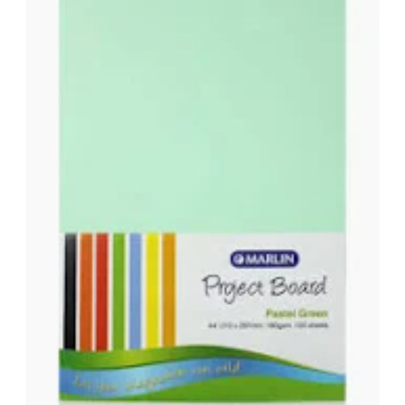 Marlin Pre-cut book covers A4 Pastel Col