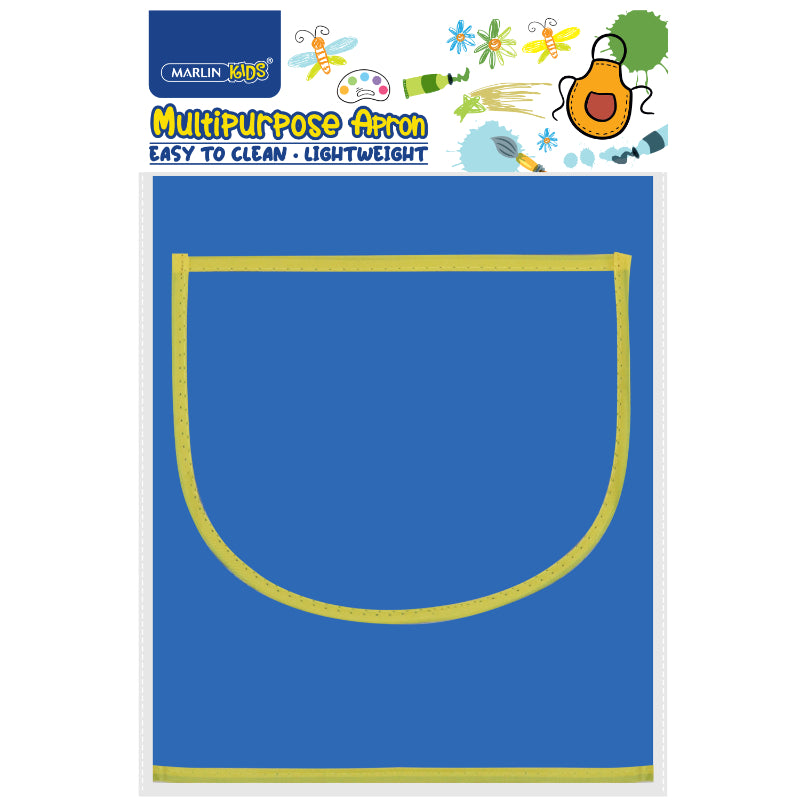 Marlin Kids plastic aprons asst - light