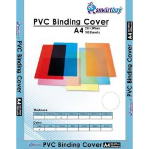 BINDING COVER CLEAR 150MIC SMART BUY