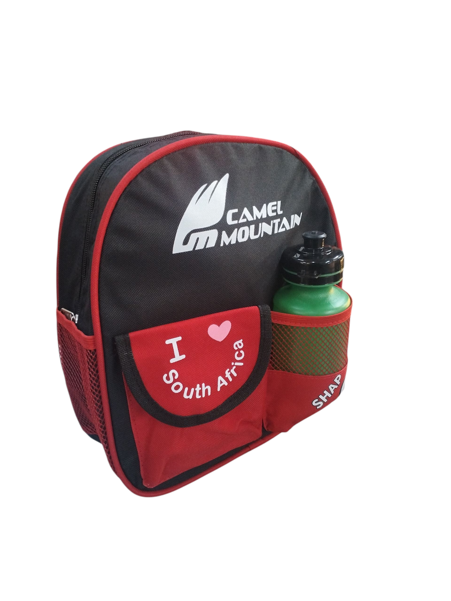 Camel Mountain Thumbs Up Combo Backpack Black/Red