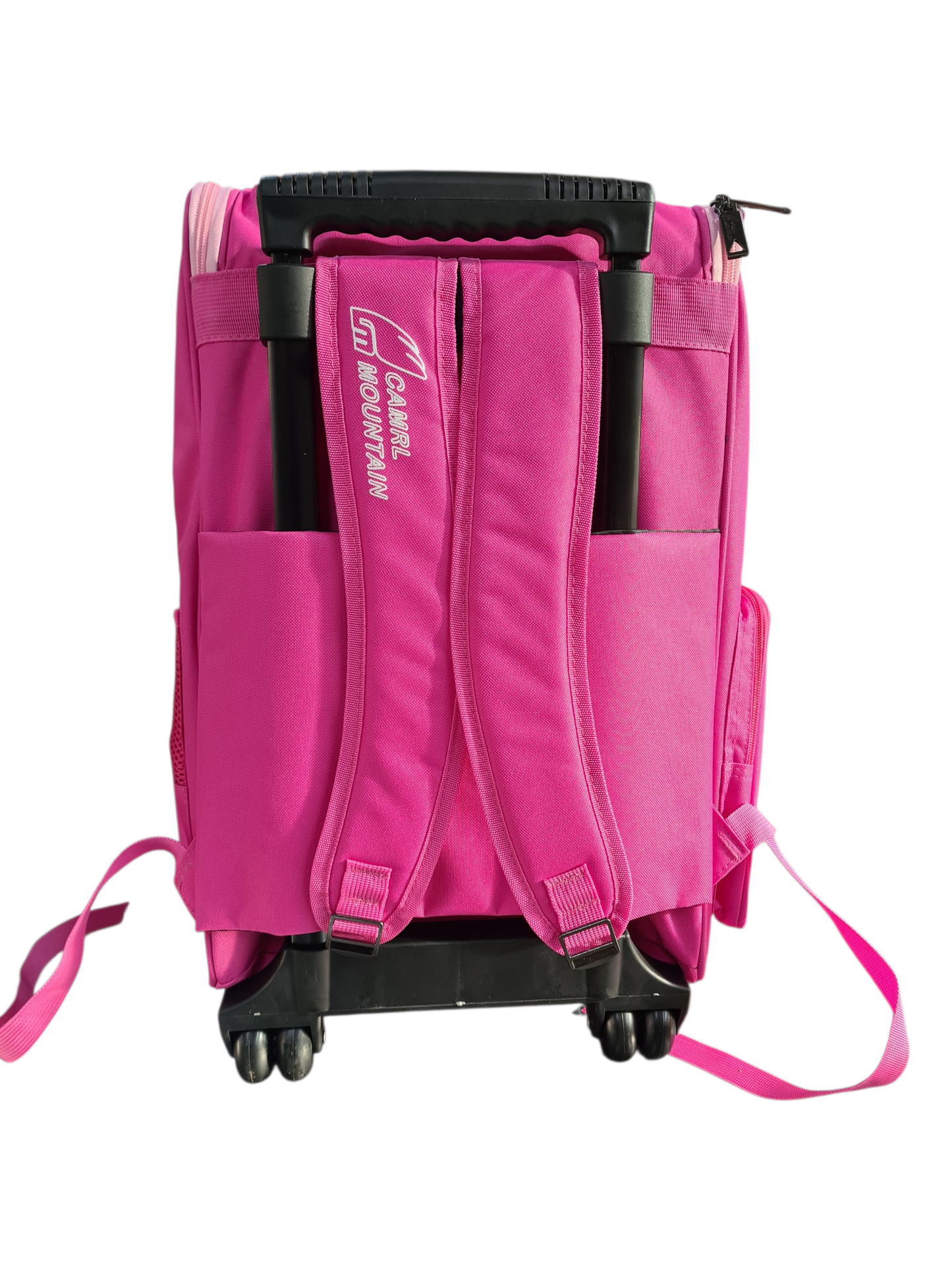 Camel Mountain Large Trolley Bag D.Pink