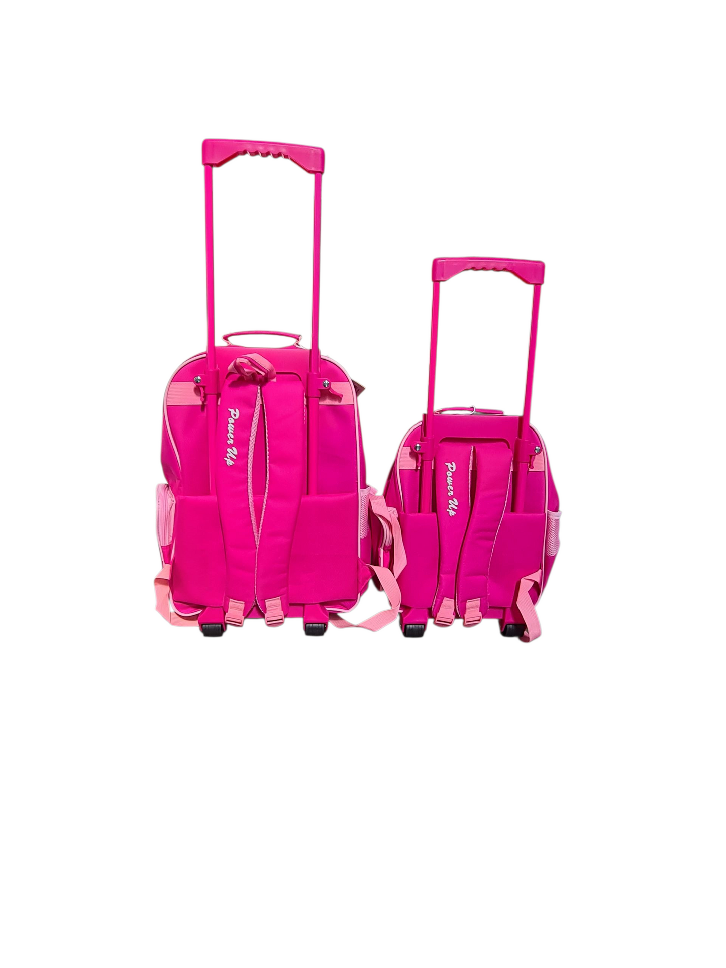 Power Up Fairy Combo Trolley Bag D.Pink/L.Pink