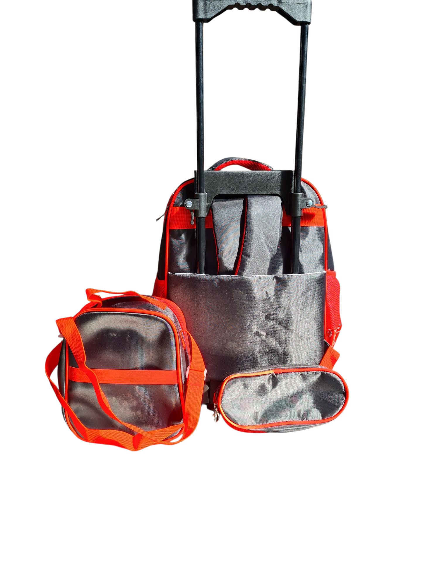 Best Boy Sports Car 3Pc Trolley Bag Black/Red