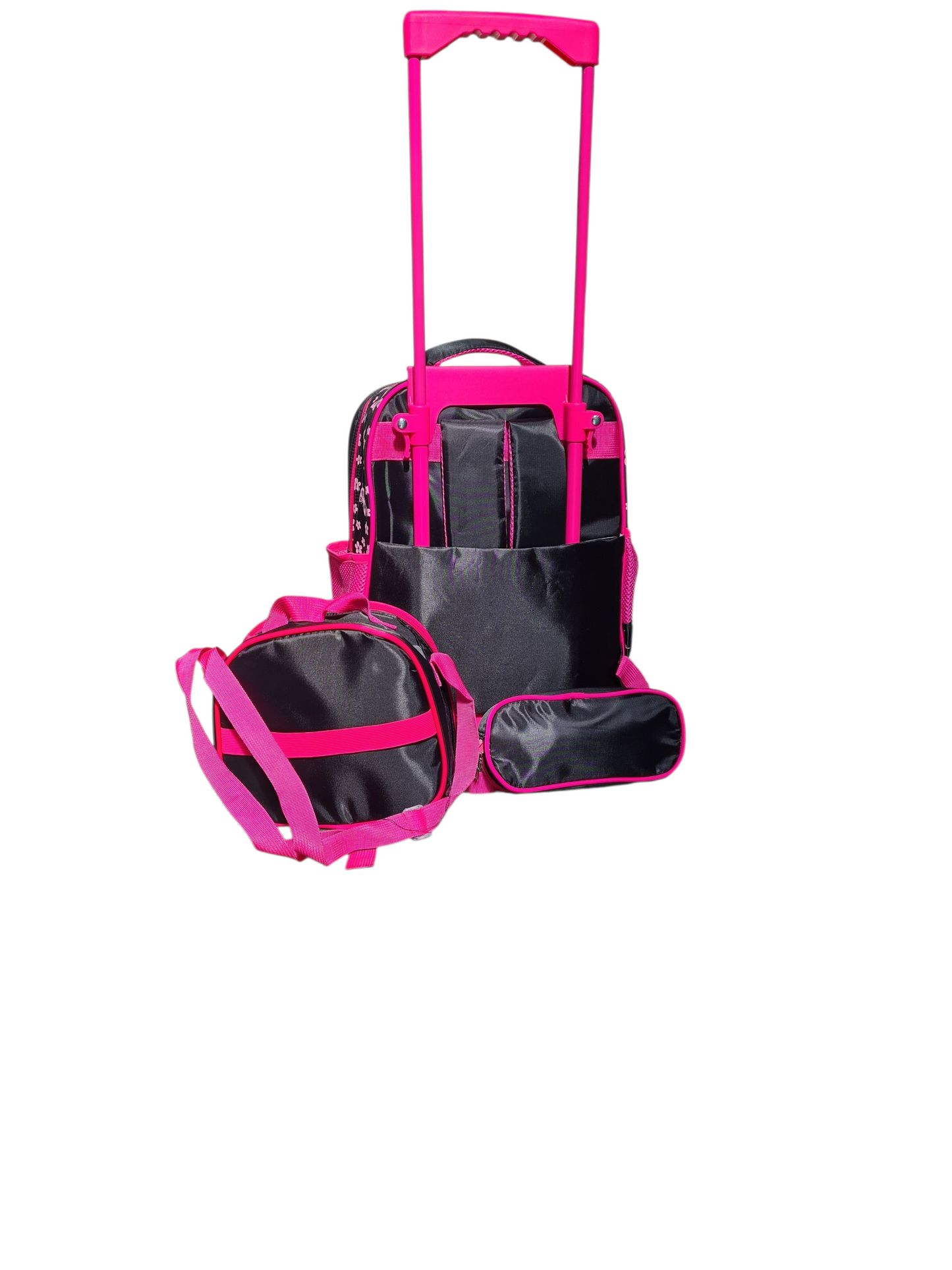 Power Up Princess Combo Trolley Bag Black/Pink
