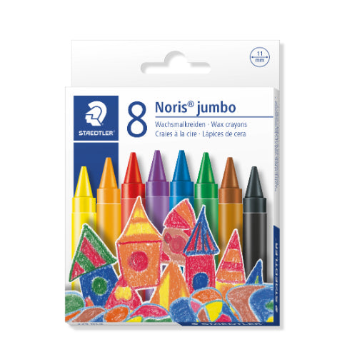 Staedtler Noris Wax Crayons 8 Pack
