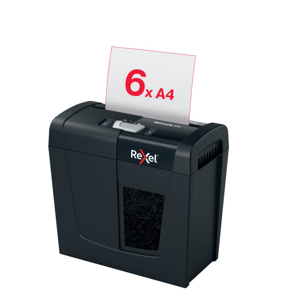 Rexel Secure X6 Cross Cut P4 Paper Shredder