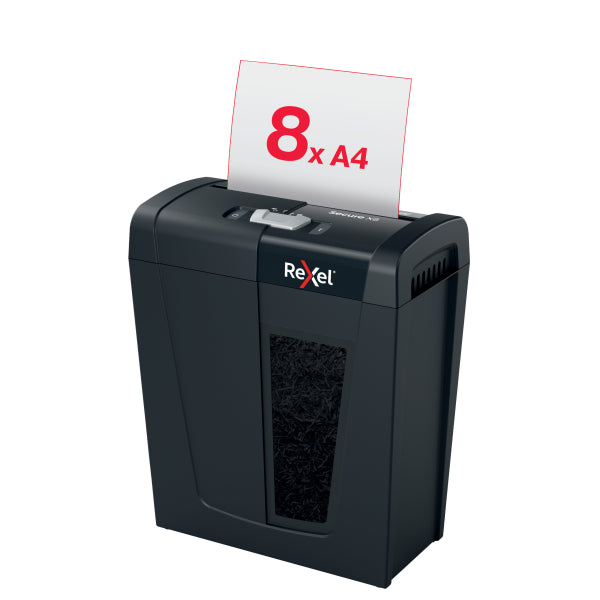 Rexel Secure X8 Cross Cut P4 Paper Shredder