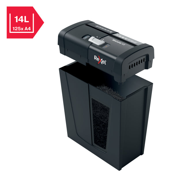 Rexel Secure X8 Cross Cut P4 Paper Shredder