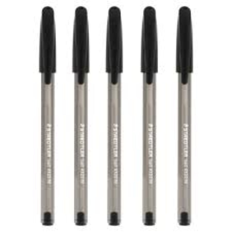 Staedtler Ballpont Pens Black 5