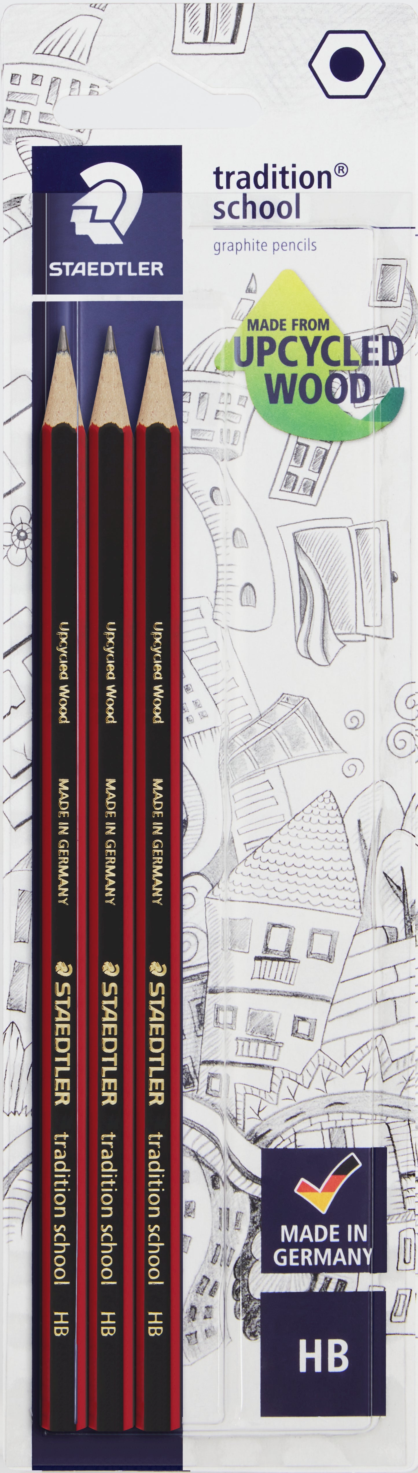 STAEDTLER TRADITION HB BOX OF 12S