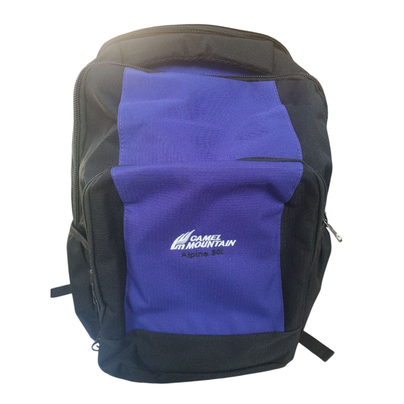 Camel Mountain Laptop Bag Black/Purple