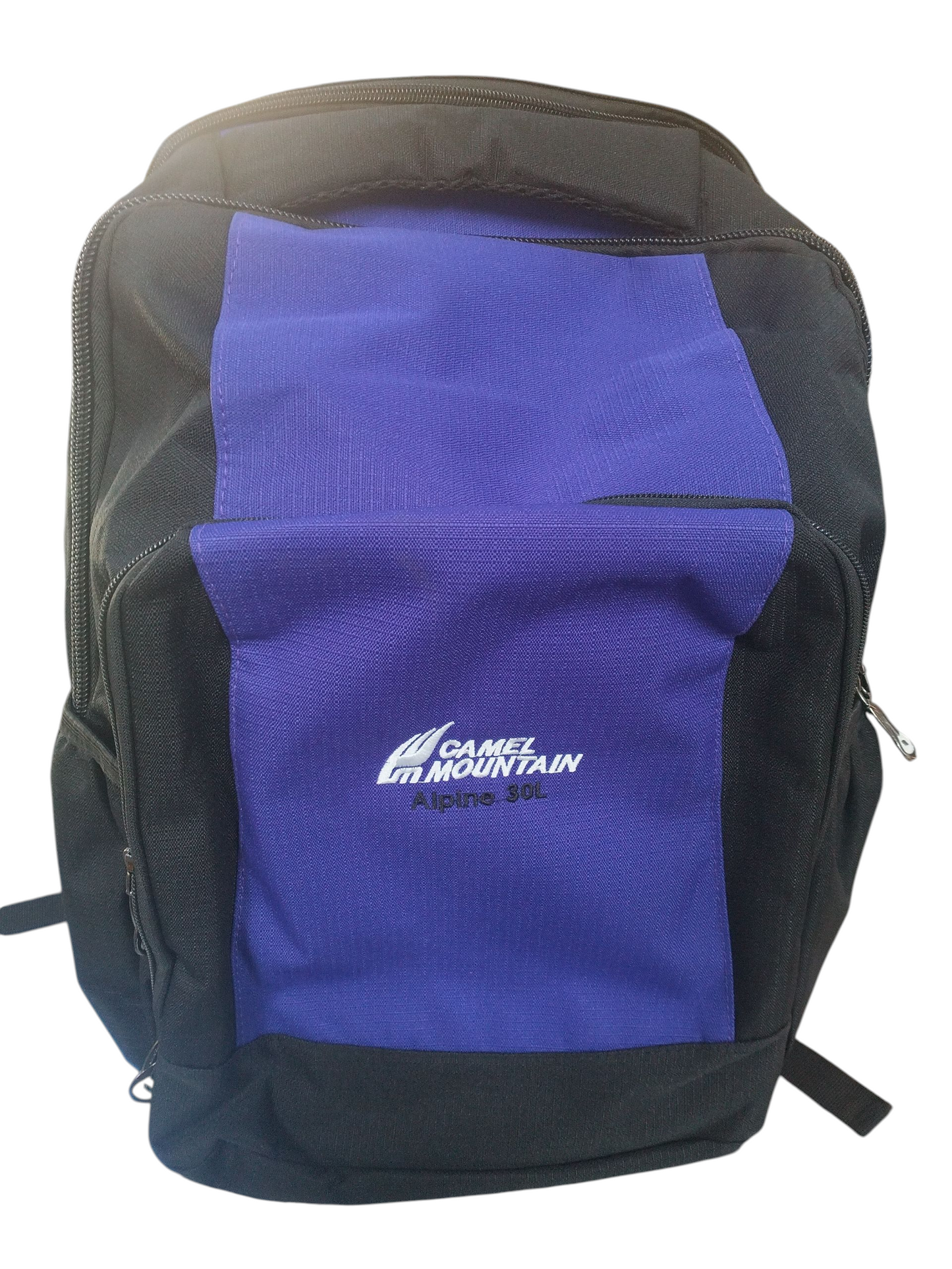Camel Mountain Laptop Bag Black/Purple