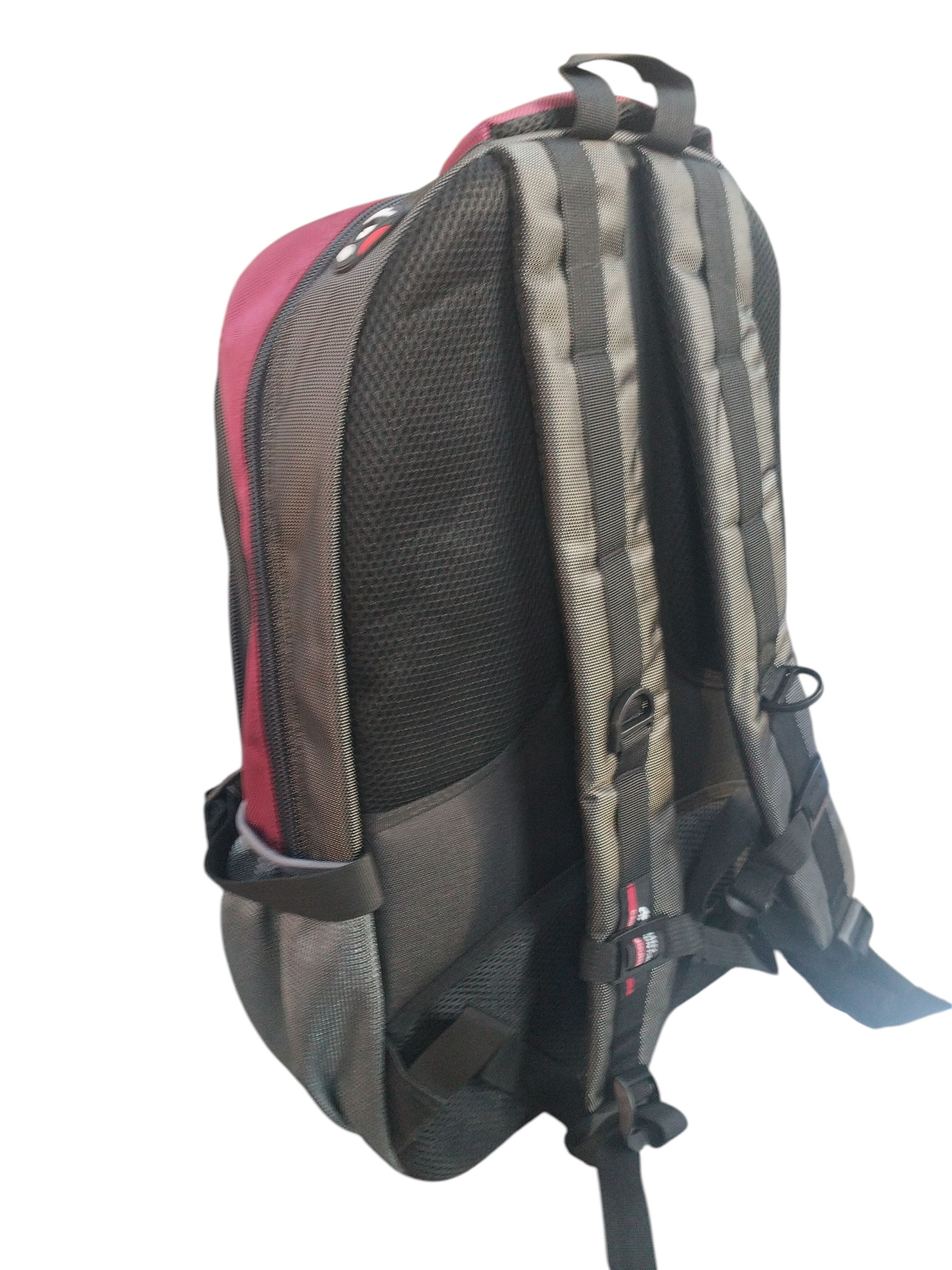 Camel Mountain Laptop Bag Black/Maroon