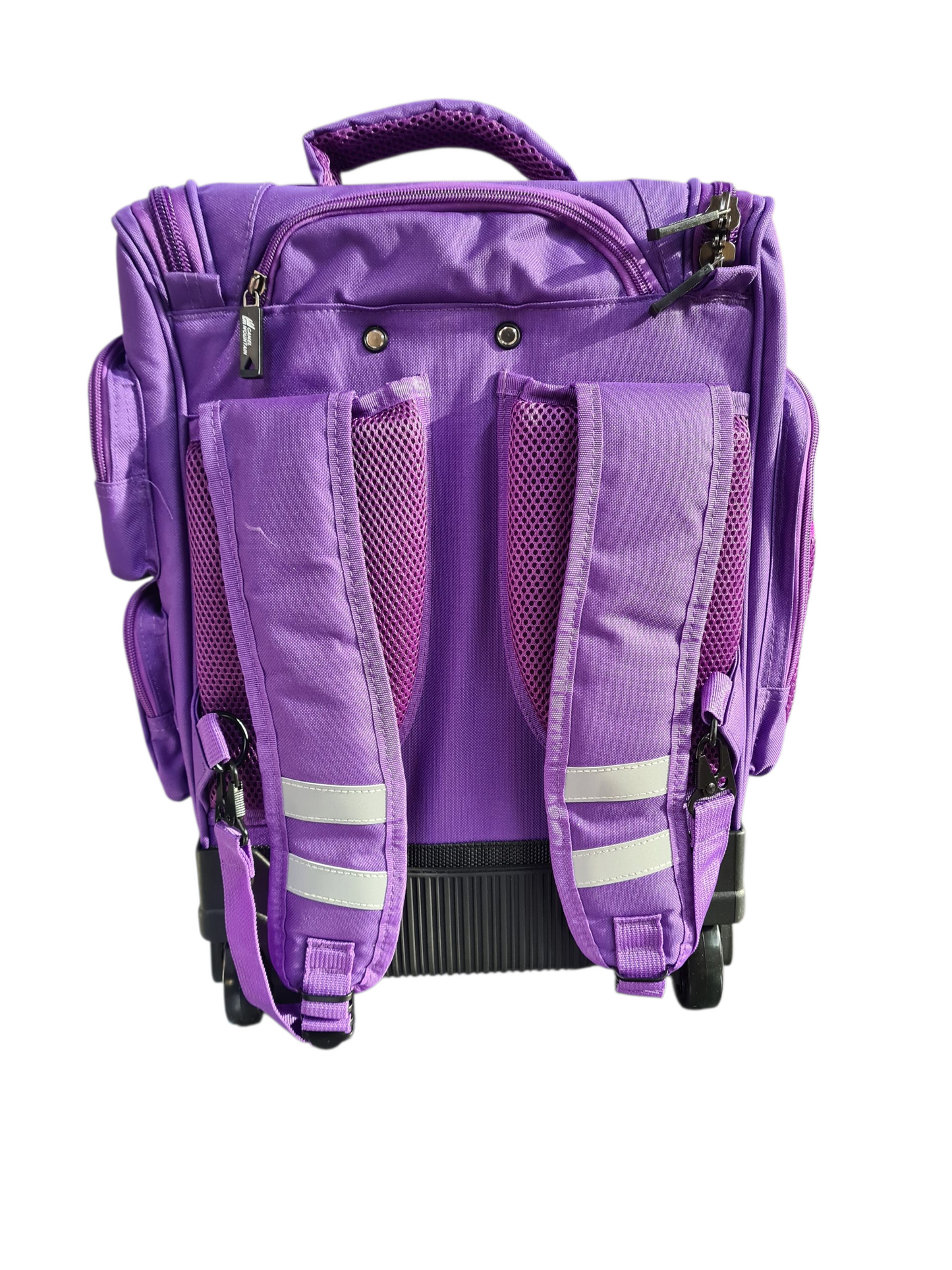 Camel Mountain Large Trolley Bag Purple