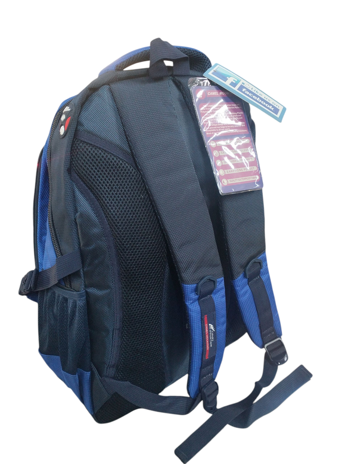Camel Mountain Laptop Bag Navy/Blue