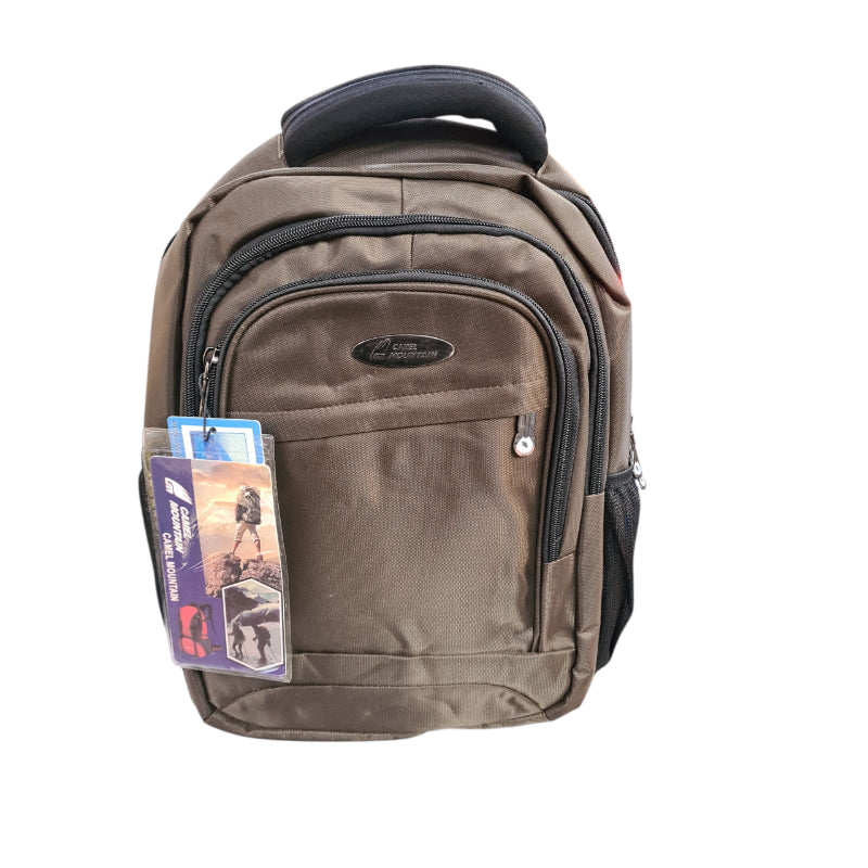 Camel Mountain Laptop Bag Brown