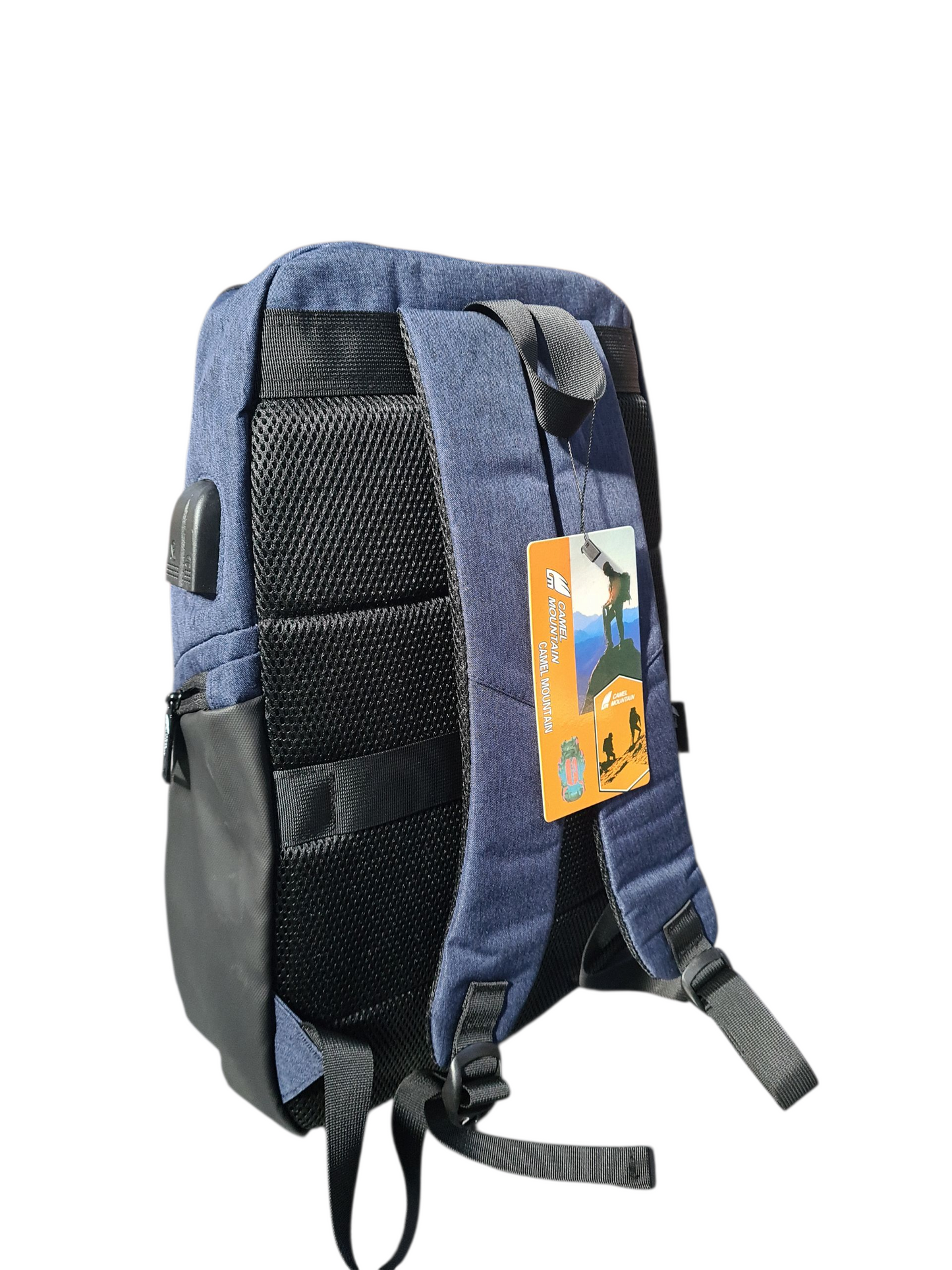 Camel Mountain Laptop Bag Black/Navy