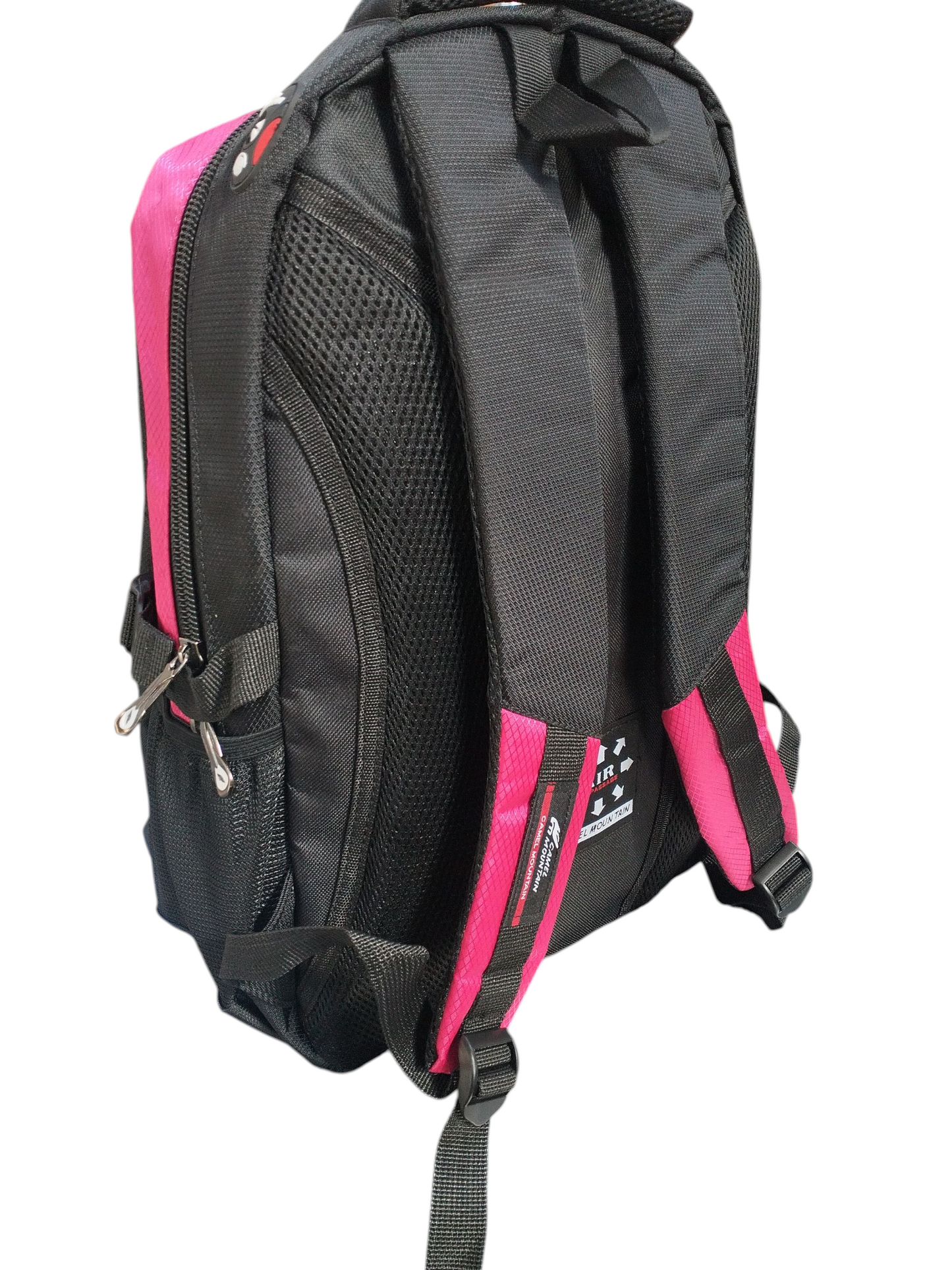 Camel Mountain Laptop Bag Black/Plum