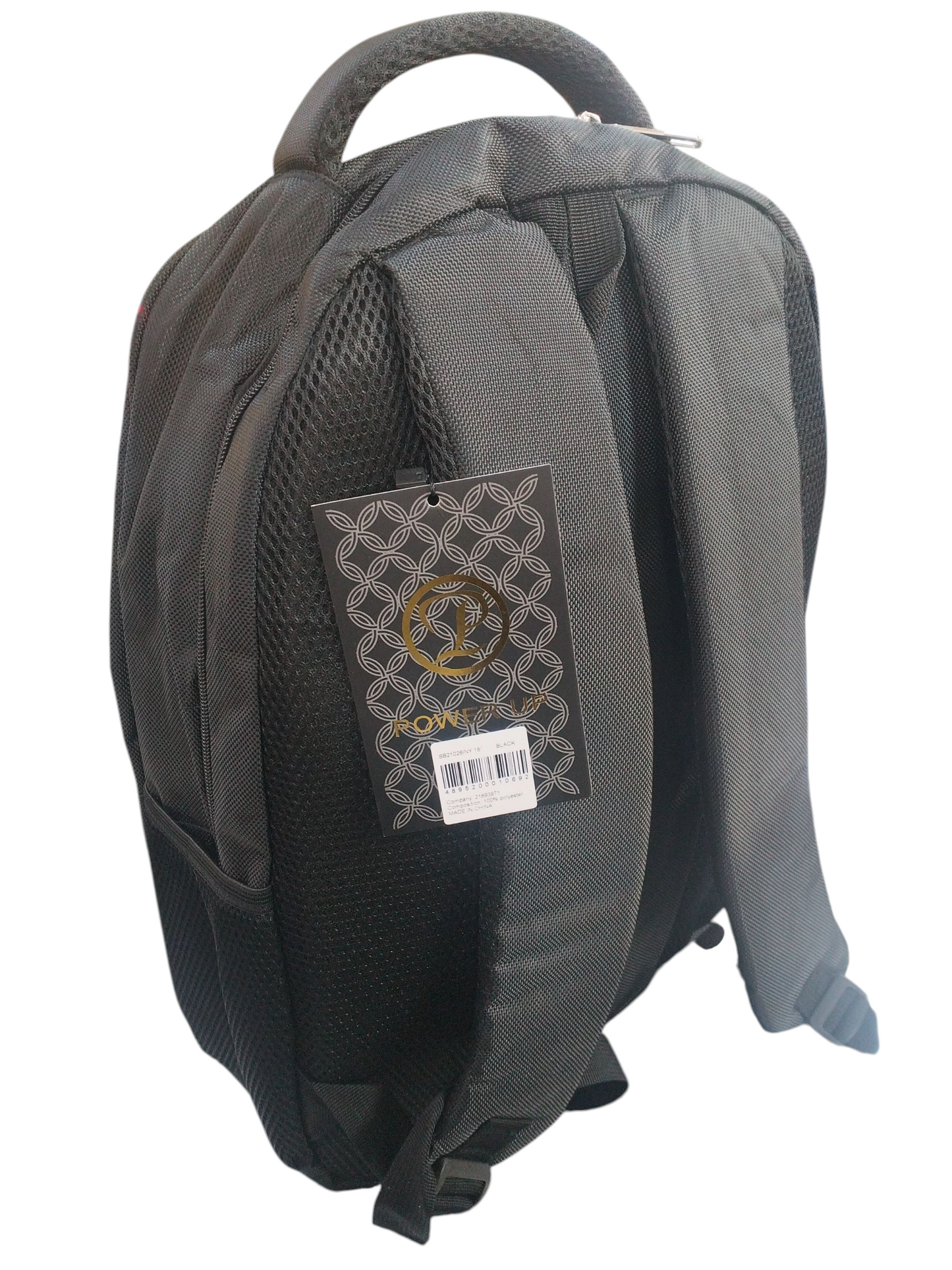 Power Up Laptop Bag Black