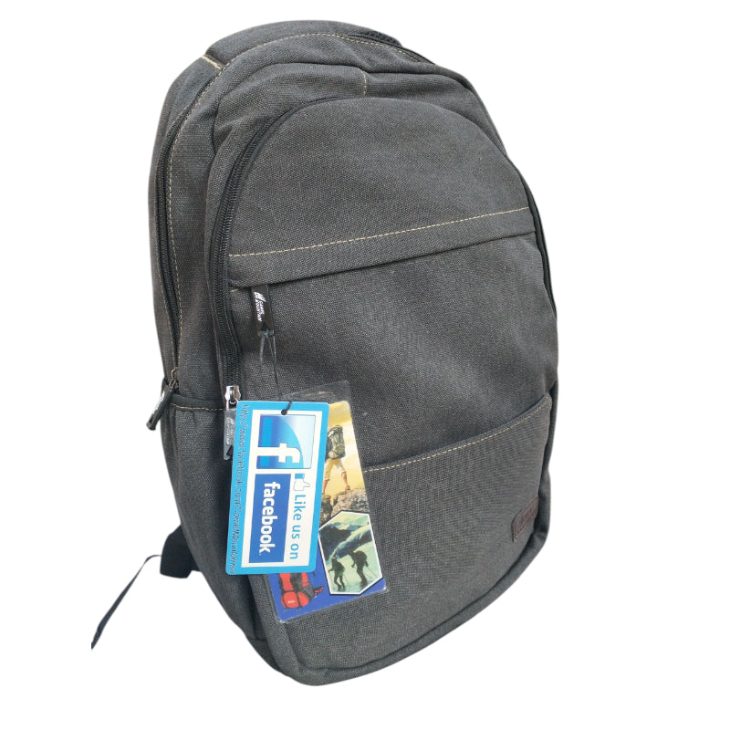 Camel Mountain Canvas Laptop Bag Grey