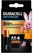 DURACELL PLUS AA 4