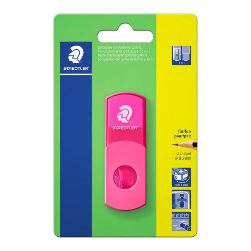 Staedtler Eraser and Sharpener Pink