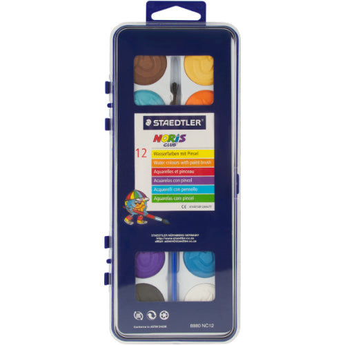 Staedtler Noris Watercolour Paints 12 Pack
