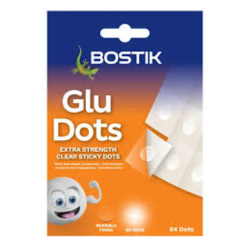 BOSTIK GLUE DOTS EXTRA STRENGHT 64'S