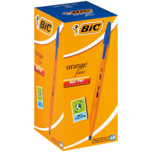 BIC ORANGE BLUE 60'S