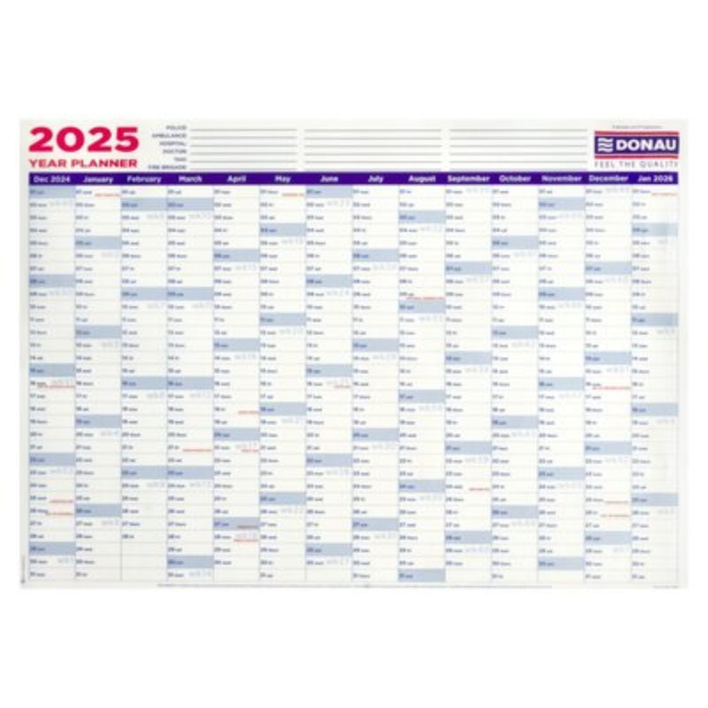 2025 Year Planner