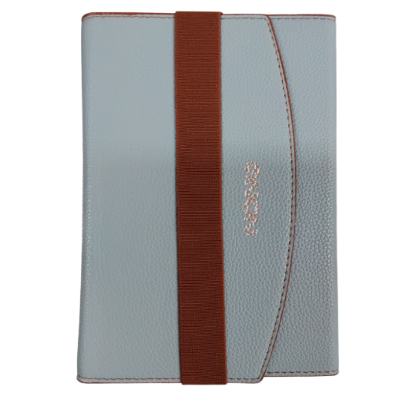2026 A5 Diary Fold Elestic Band Blue