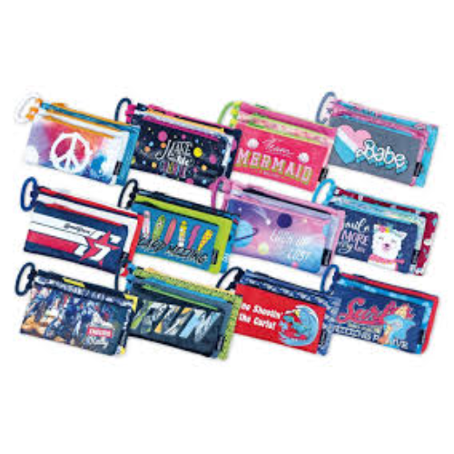PURSE 3 COMPARTMENT BUTTERFLY SCH504
