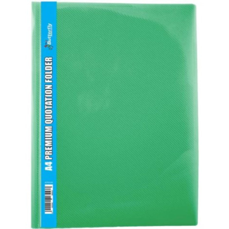 Quotation Folder B/Fly Green Premium