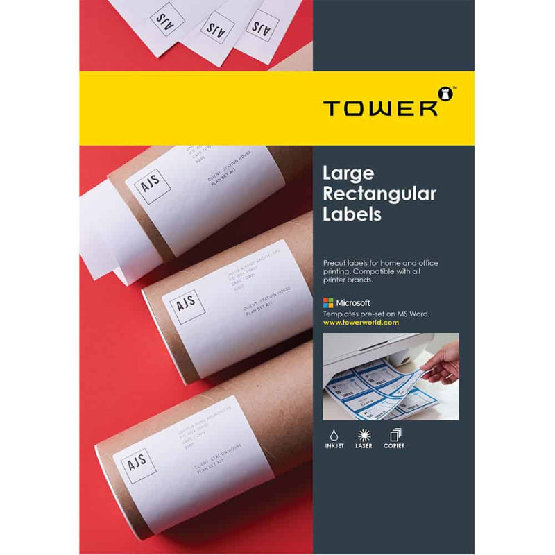 TOWER LABELS W120 6 UPS