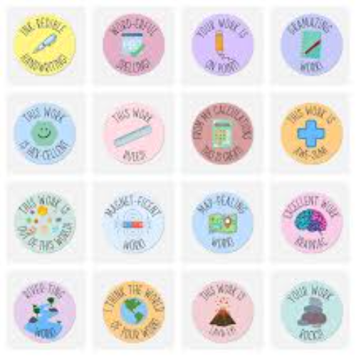 PUN STICKERS 3 SHEETS