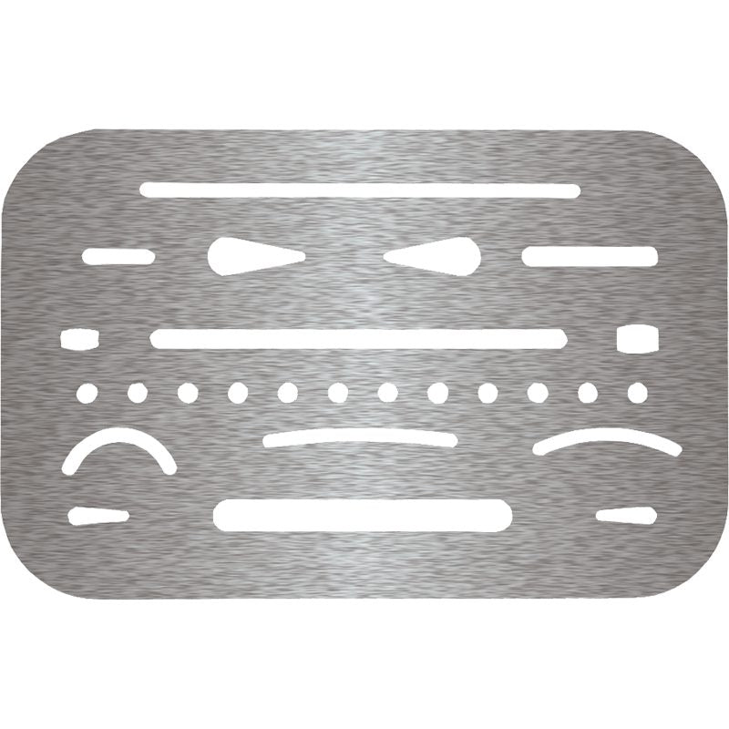 Trefoil Eraser Shield