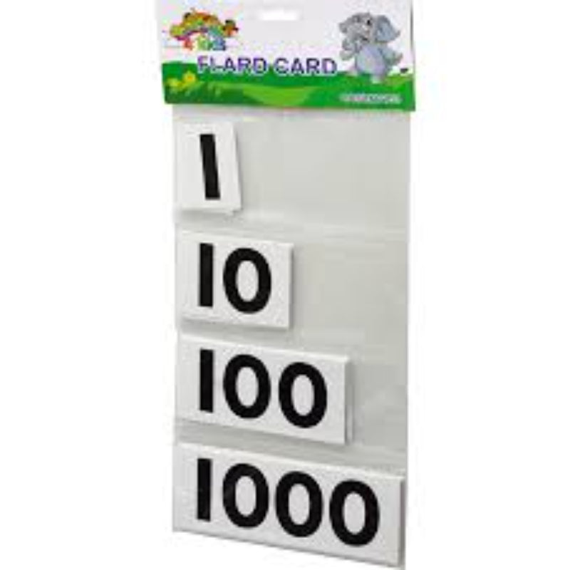 Numerical Flash Card Set Trefoil