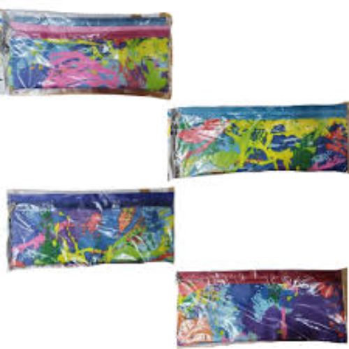 SCHOOL PENCIL BAG 33CM SPLASH ASRTD