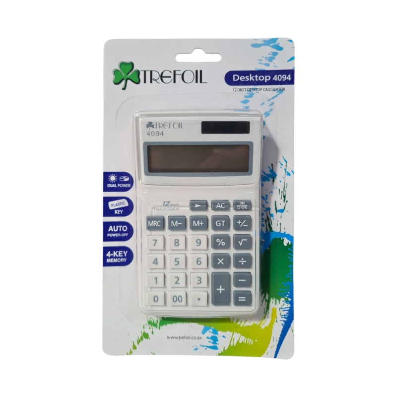 Trefoil Desktop Calculator 4094 12 Digit