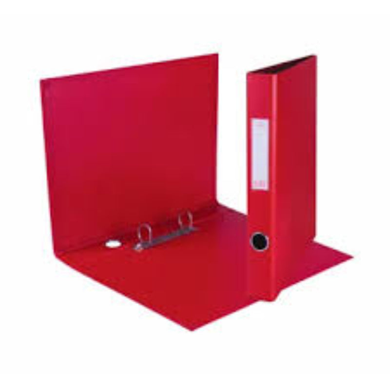 File 2 Ring Binder Pvc Red