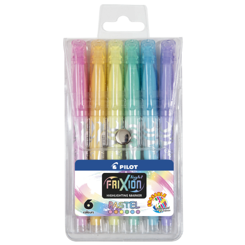 PILOT FRIXION LIGHT NATURAL PACK 6