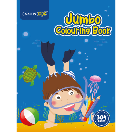 MARLIN KIDS JUMBO COLOURING BOOK