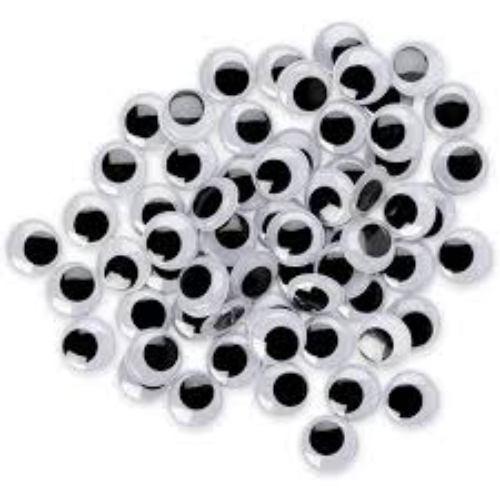 GOOGLY EYES 5MM 100PC