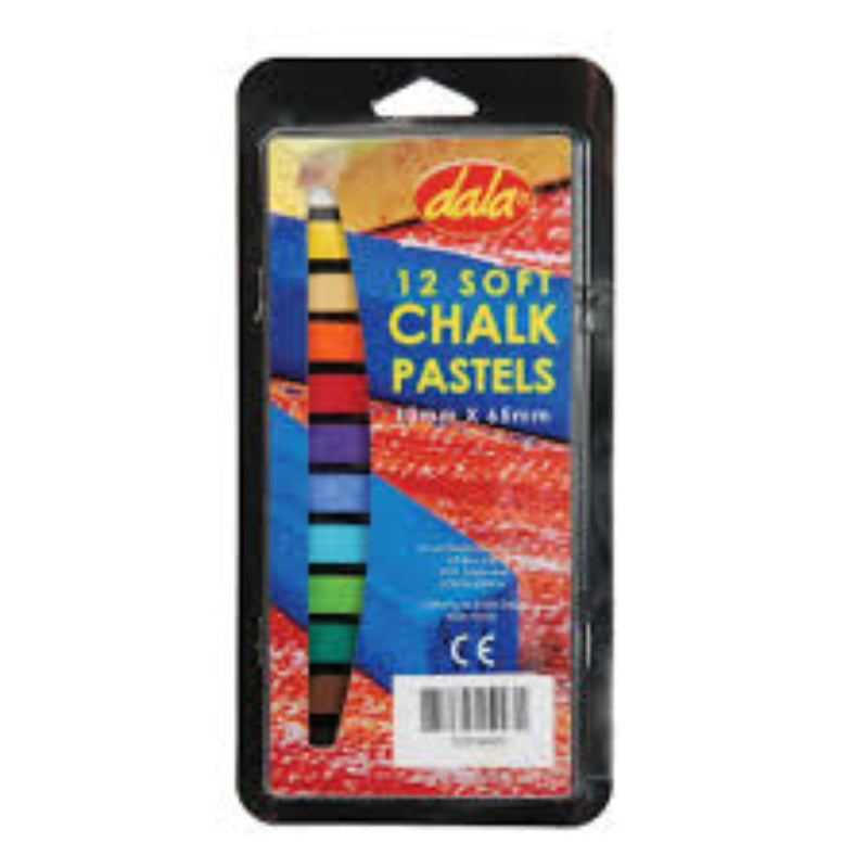 12 Soft Chalk Pastels