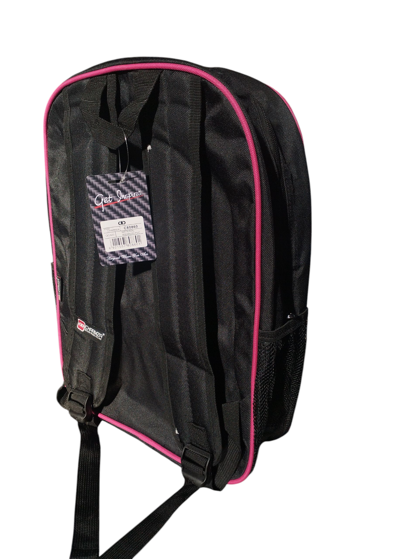 Charmza Backpack Black/Pink
