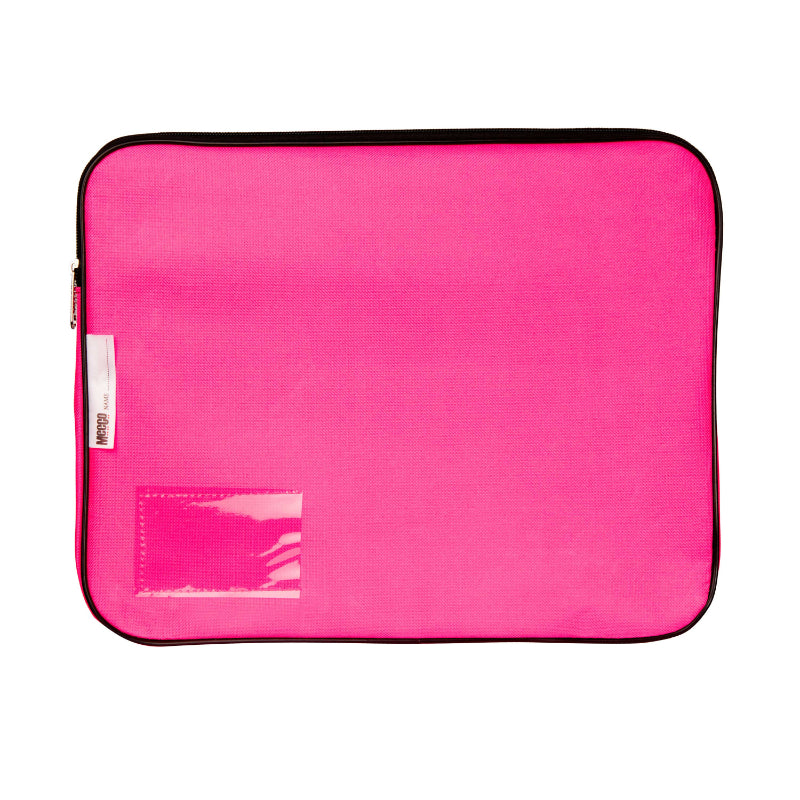 Meeco Gusset Book Bag Pink