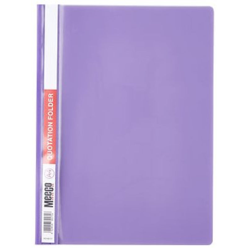 Meeco Quotation Folder A4 Purple