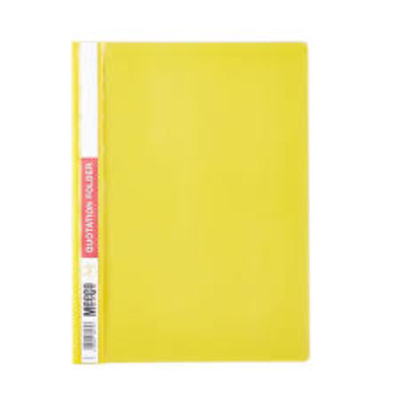 Meeco Quotation Folder A4 Yellow