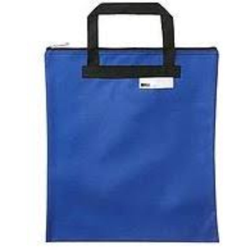 Library Book Bag Blue Meeco