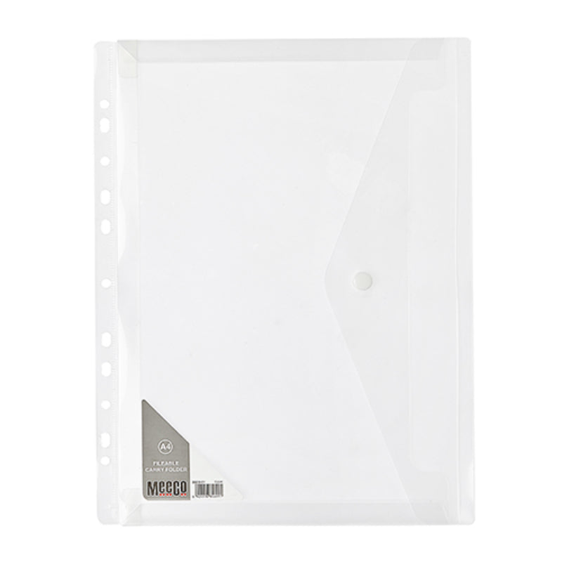 A4 Carry Folder Fileable Clear
